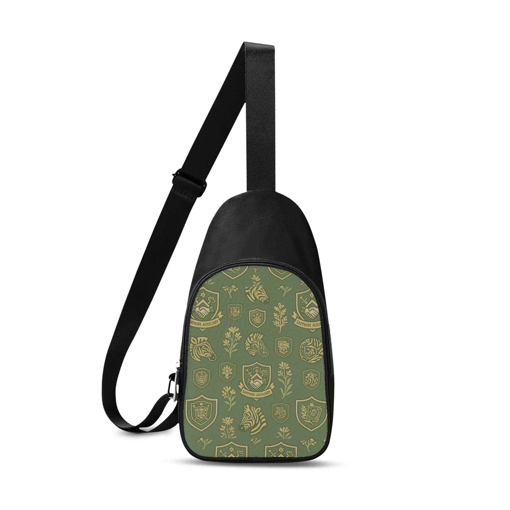 Sapphire Aux Chest Bag