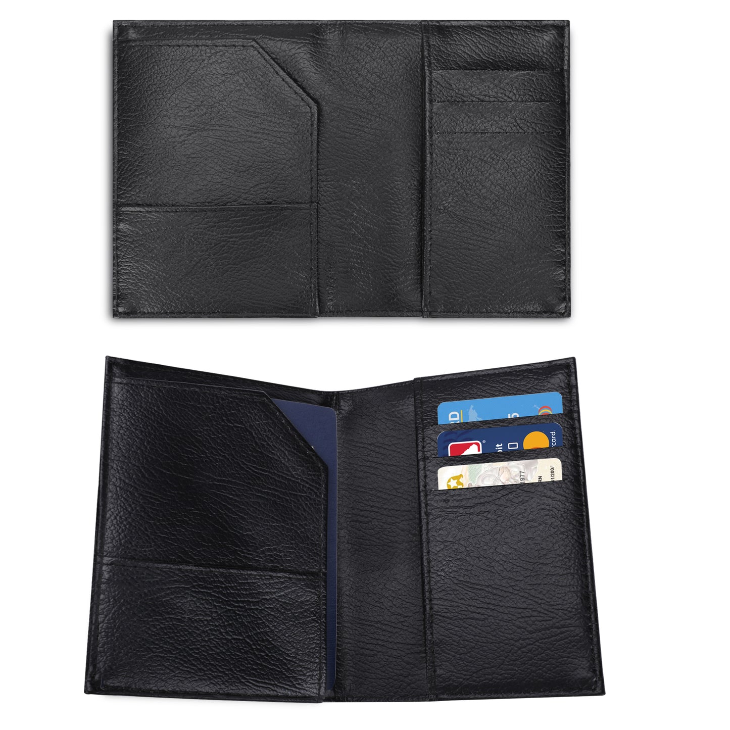 Sapphire Aux PU Leather Passport Case