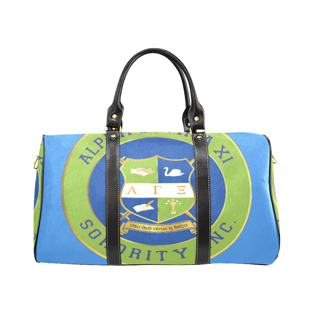 Alpha Gamma Xi Crest Weekender Bag