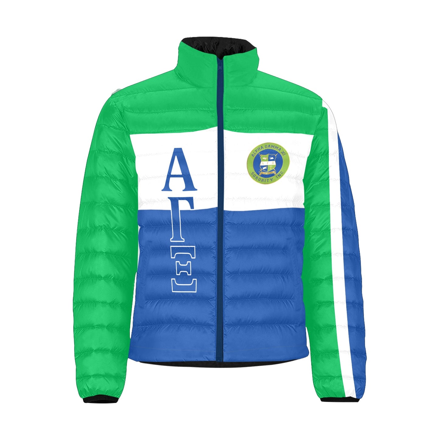 AGXI Unisex Puff Stand Collar Jacket