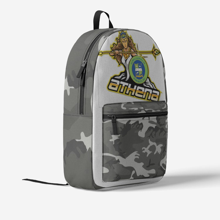 AGXi Retro Athena Print Trendy Backpack