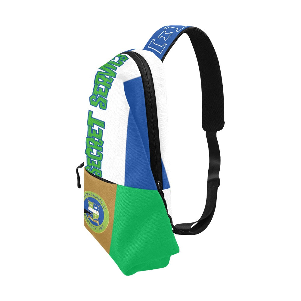 AGXi Crest Name Chest Bag