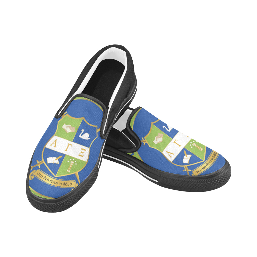 AGXi  Crest Slip-on Canvas Shoes