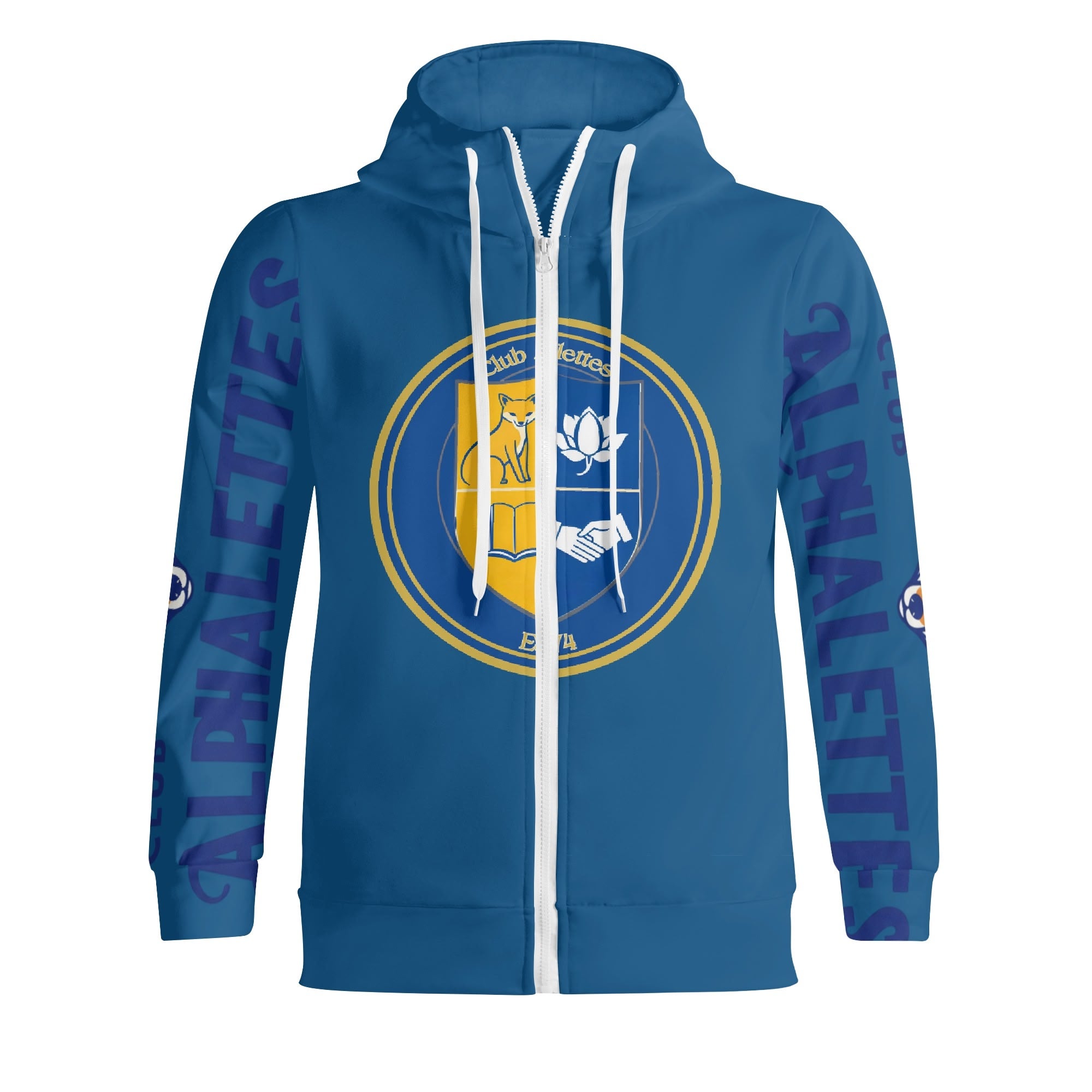 Club Alphalettes Full Zip Hoodie