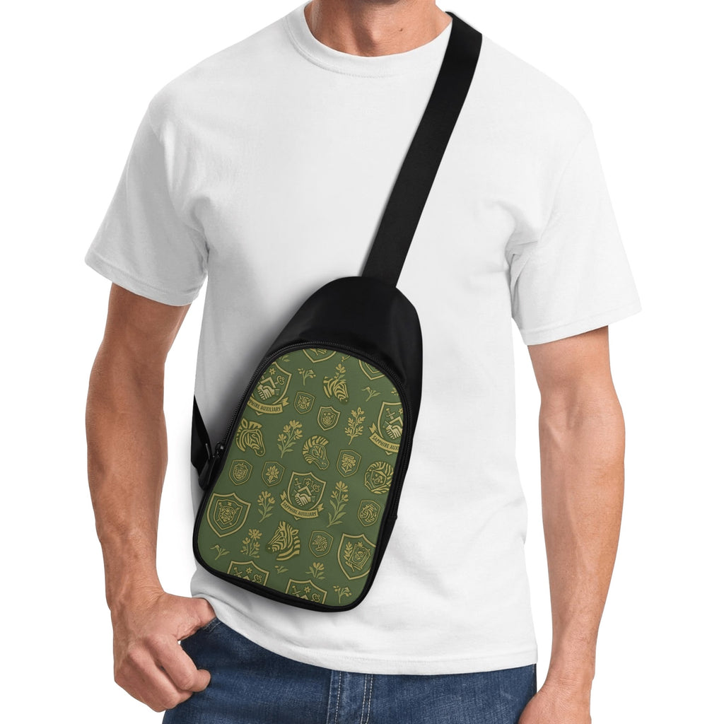 Sapphire Aux Chest Bag