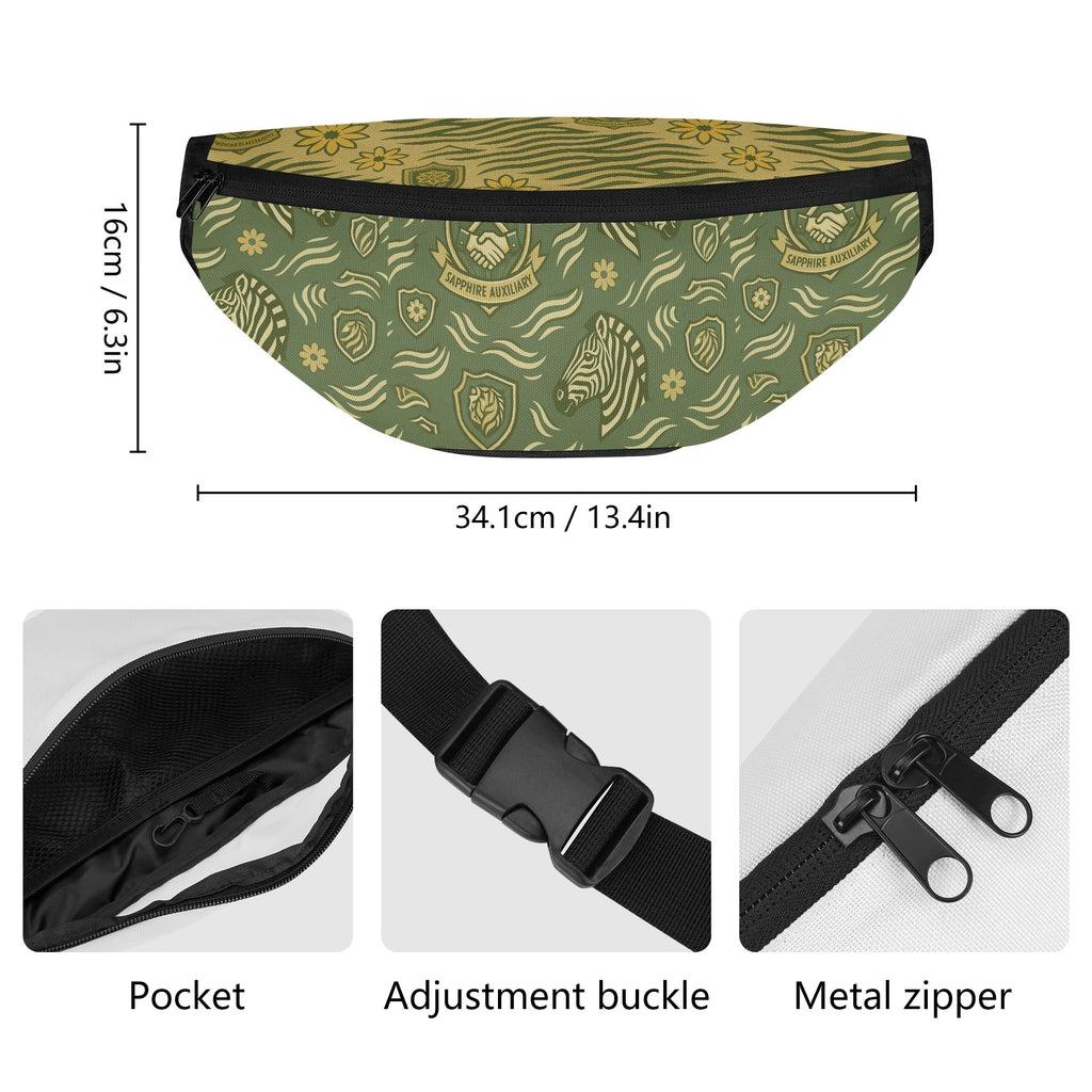 Sapphire Aux Fanny Pack
