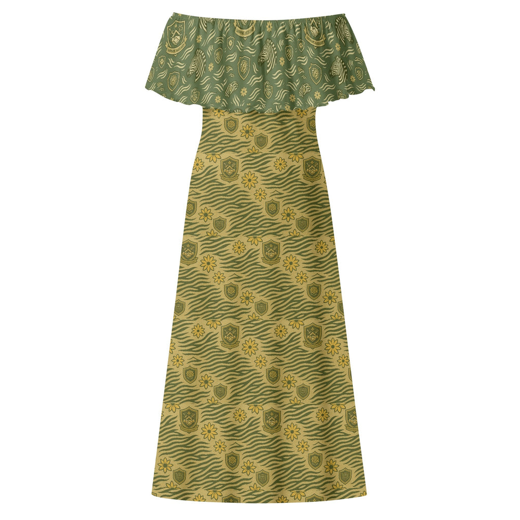 Sapphire Aux Womens Off The Shoulder Long Dress
