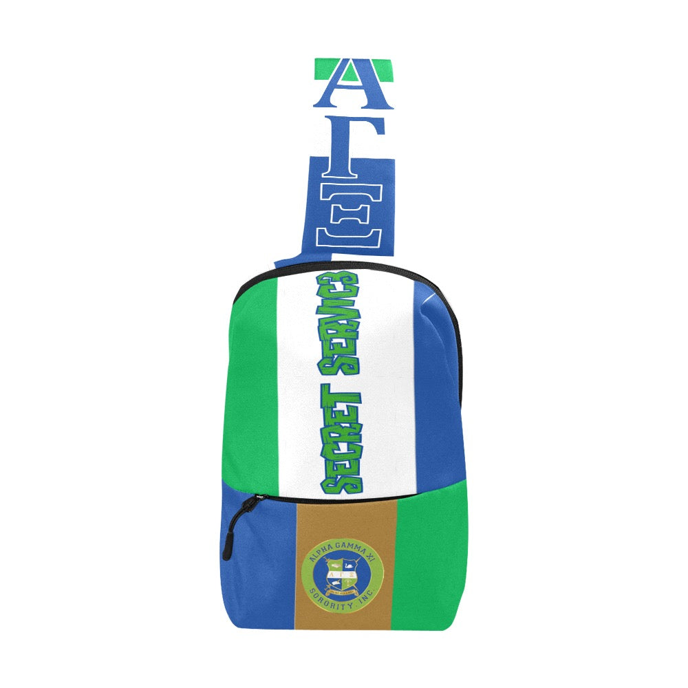 AGXi Crest Name Chest Bag
