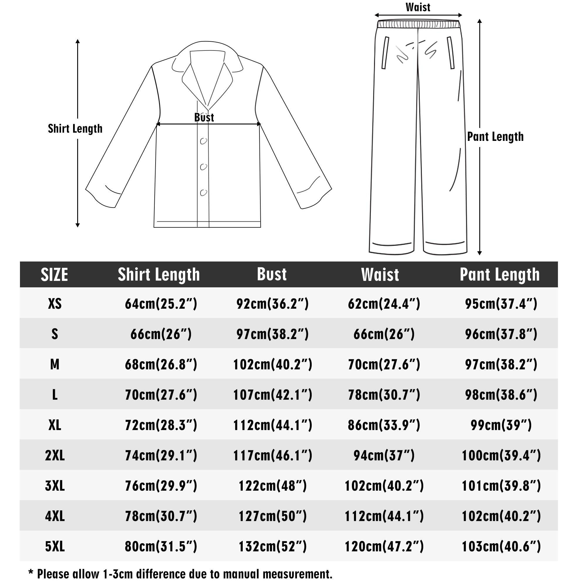 Club Alphalettes Long Sleeve Adult Nightwear Pajama Set