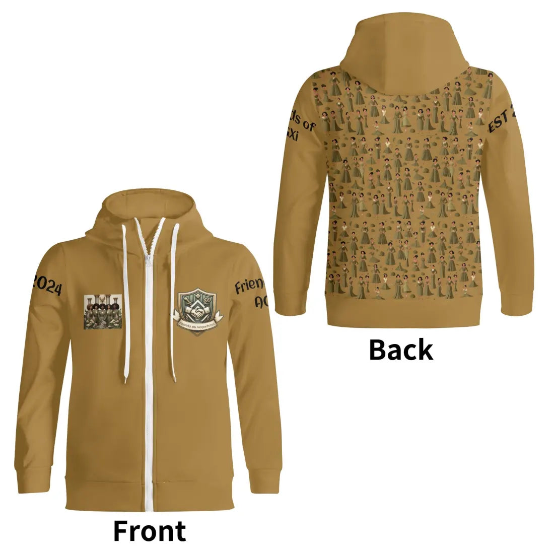 Sapphire Aux Hoodie