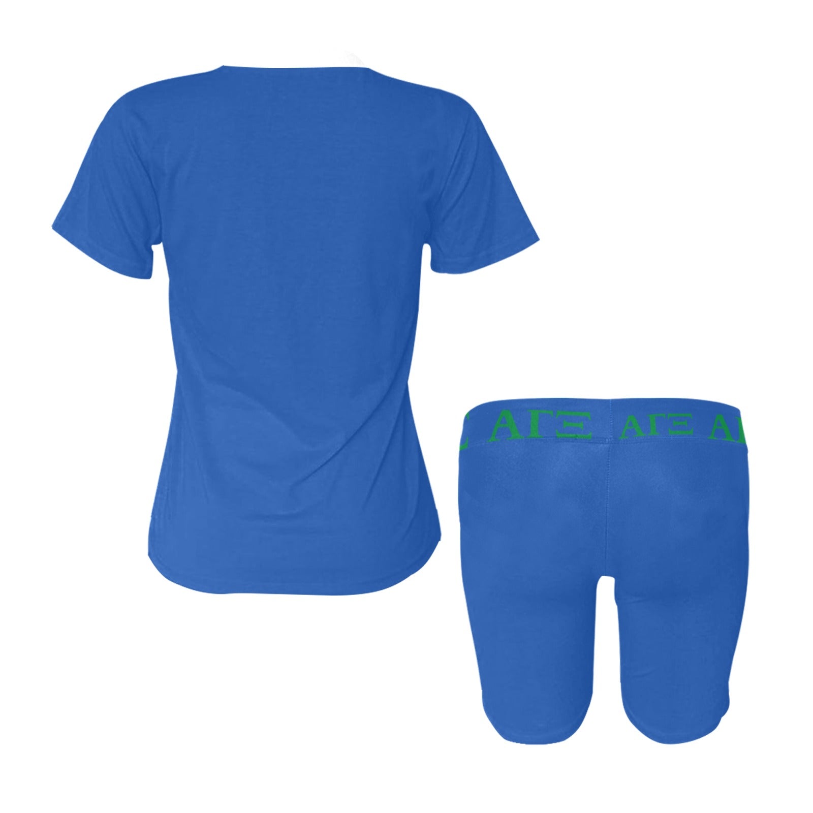 AGXi Greek Letters Yoga Short Set