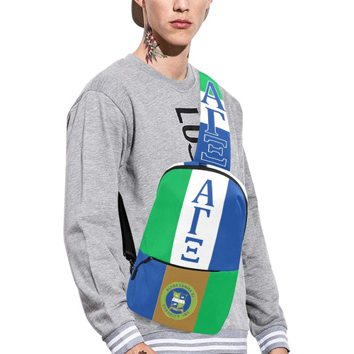 AGXi Crest & Letters Chest Bag