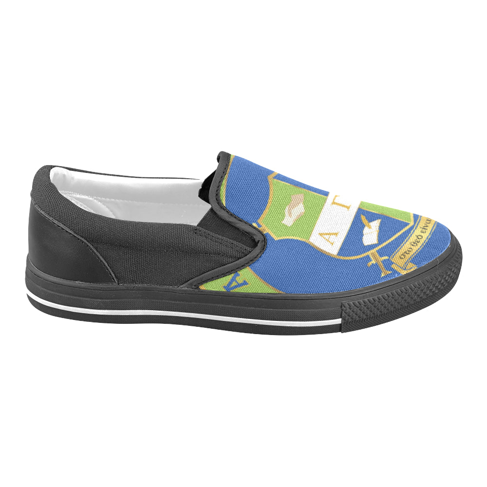 AGXi  Crest Slip-on Canvas Shoes