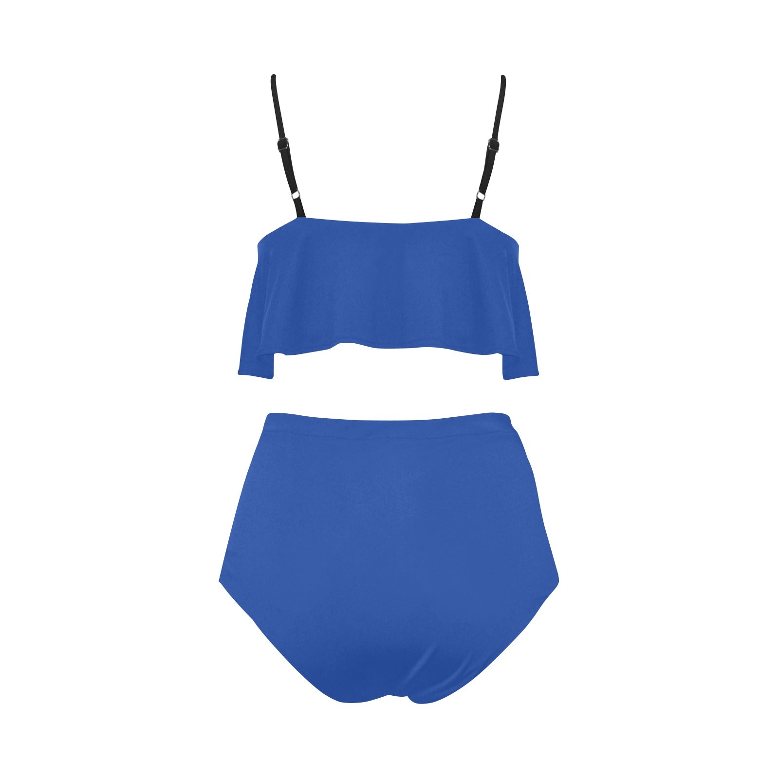 AGXi Swim High Waisted Ruffle Bikini Set