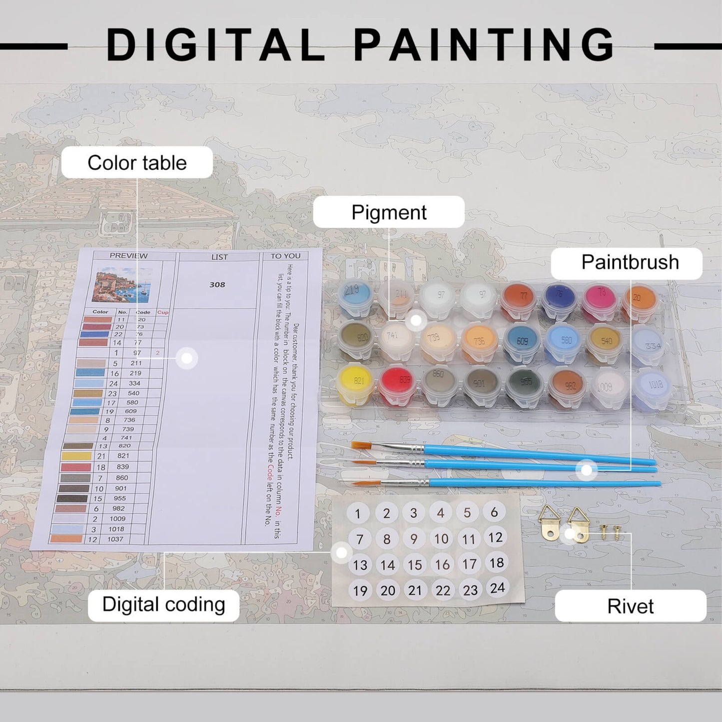 AGXi Paint by Numbers