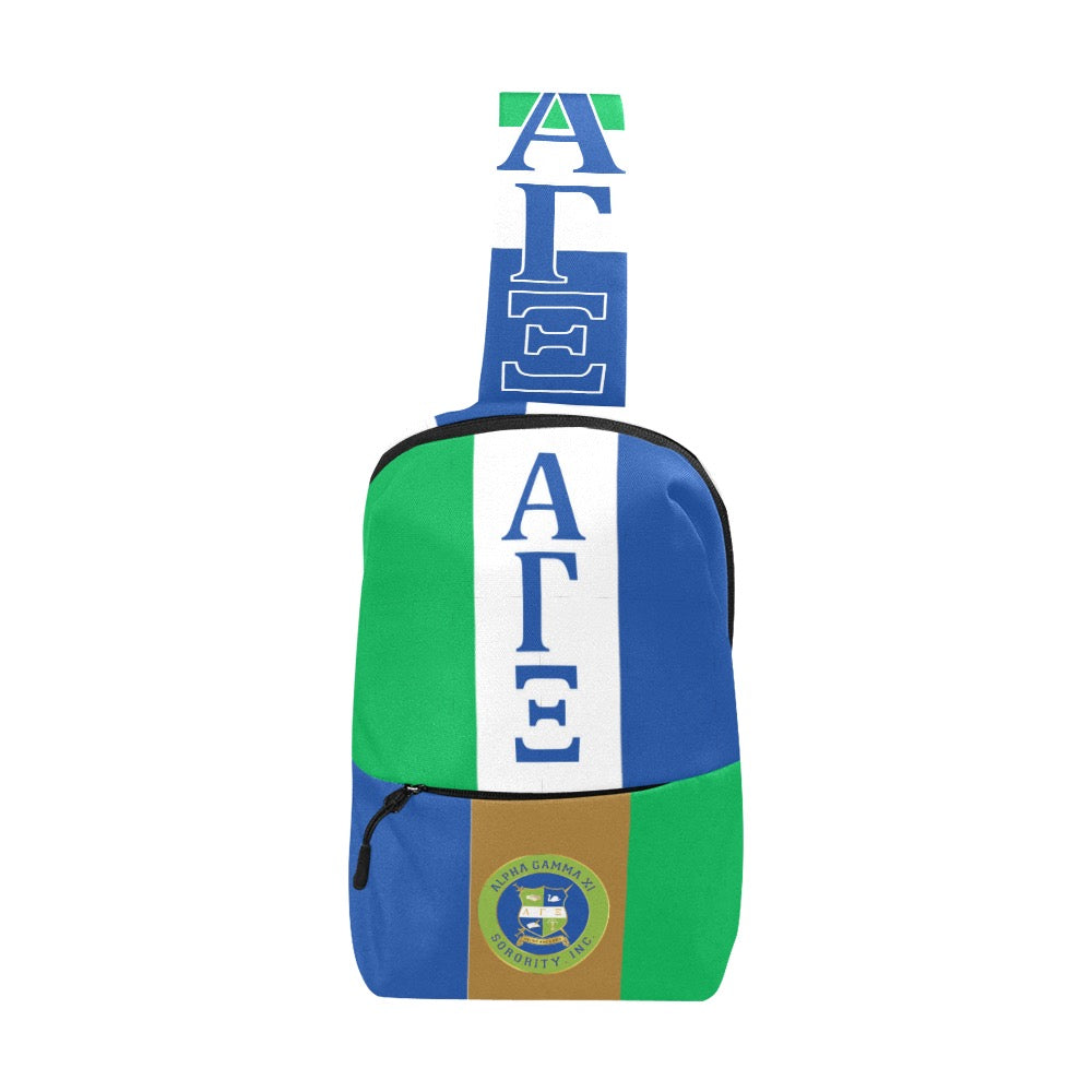 AGXi Crest & Letters Chest Bag