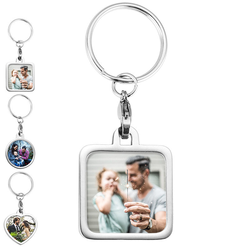 New Keychain Photo Custom Photo Box