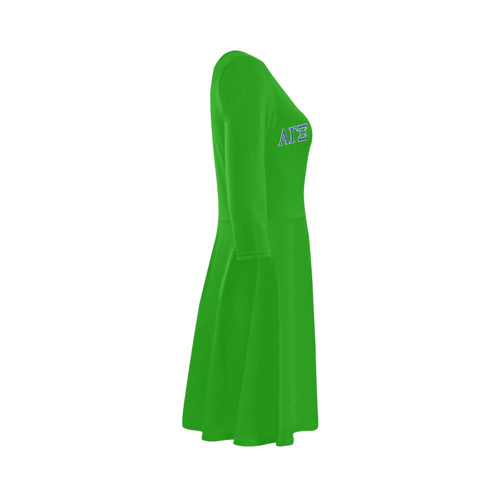 AGXi Business 3/4 Sleeve Sundress
