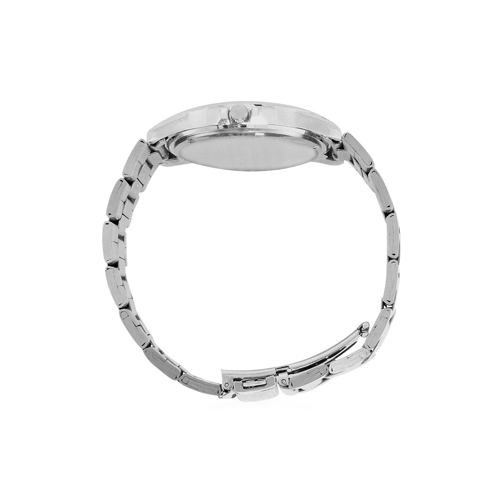 AGXi Crest Watch Unisex Stainless Steel Watch