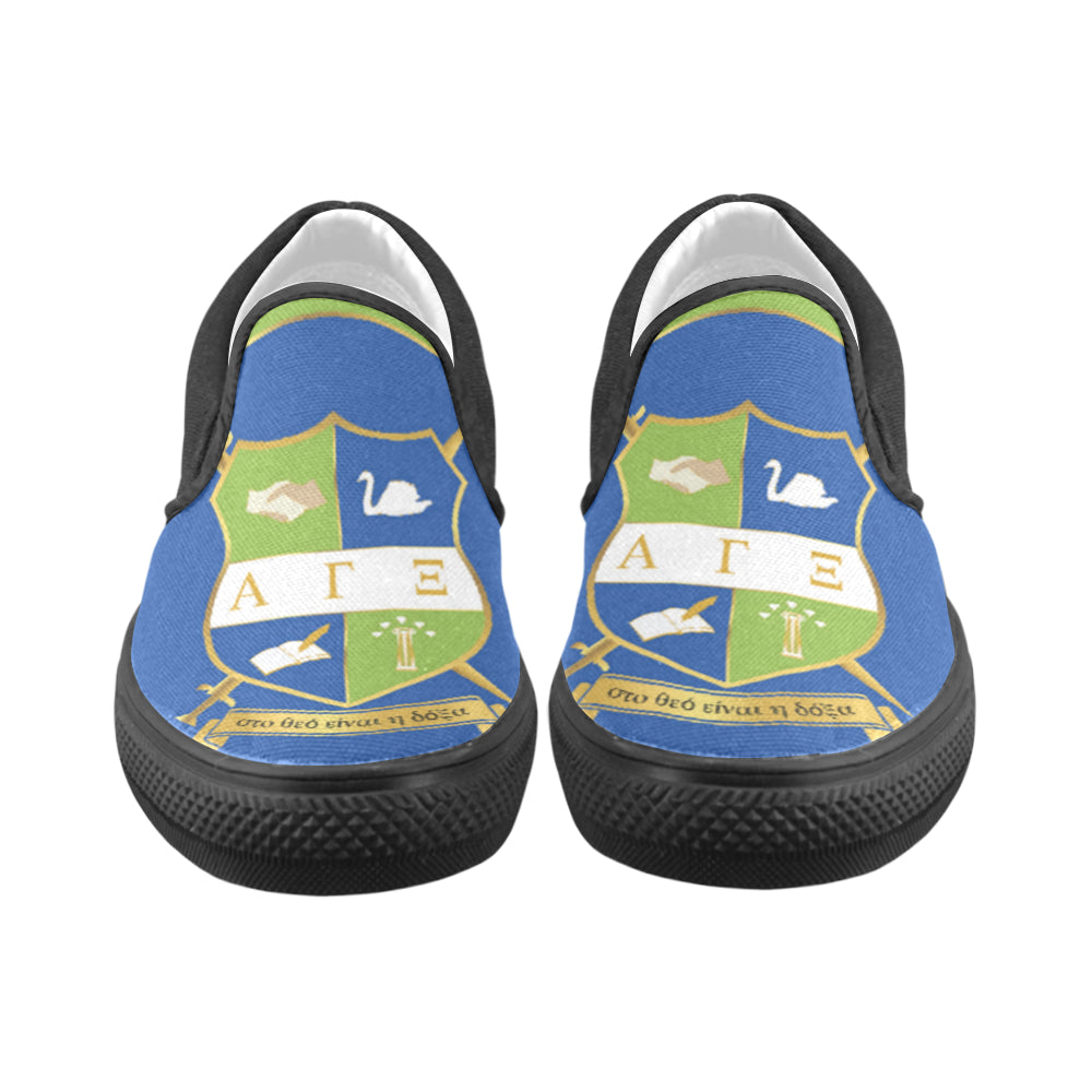 AGXi  Crest Slip-on Canvas Shoes