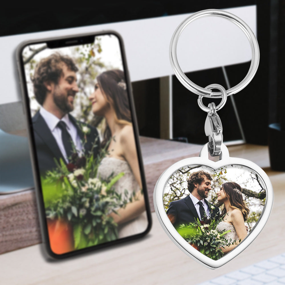 New Keychain Photo Custom Photo Box