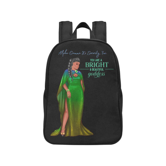 Bright & Beautiful Goddess Canvas Backpack