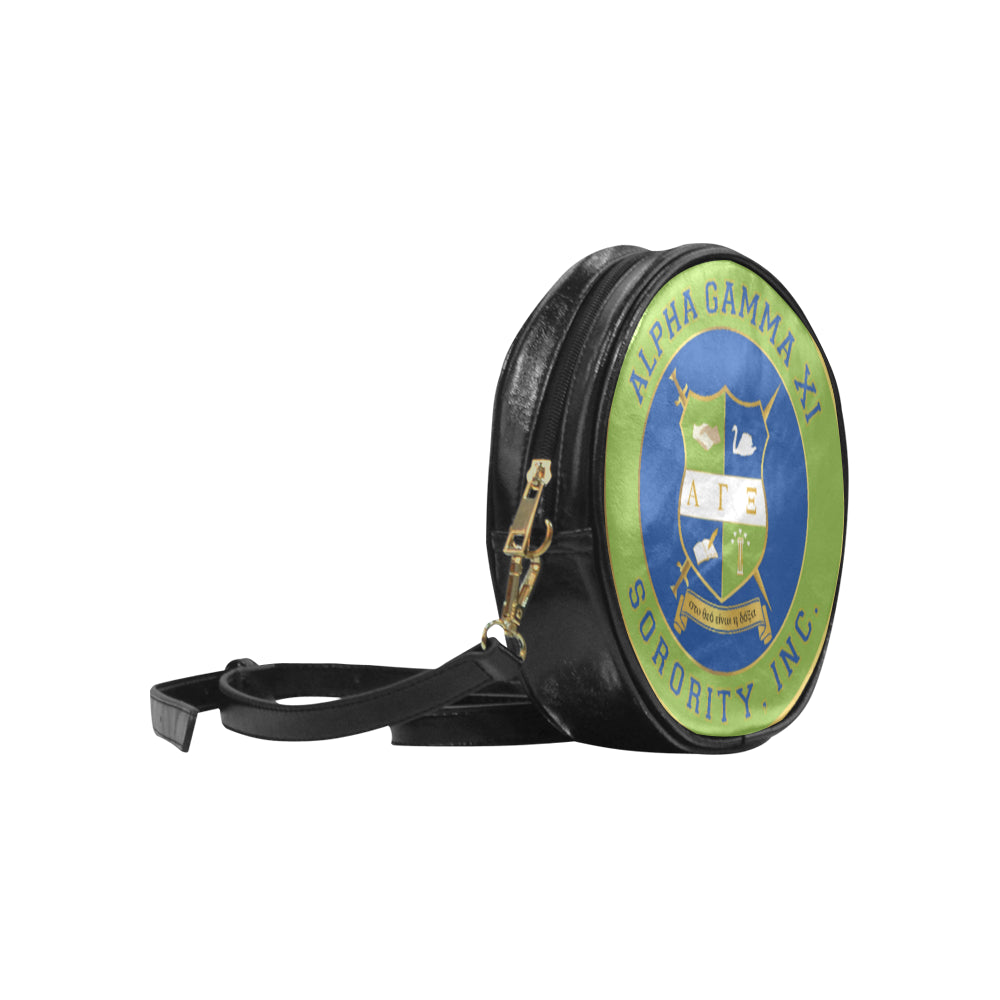 AGXi Crest Crossover Round Sling Bag