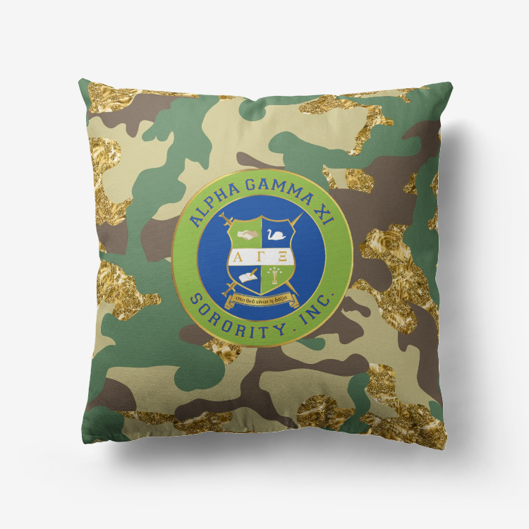 Alpha Gamma Xi Home Goods Premium Hypoallergenic Throw Pillow