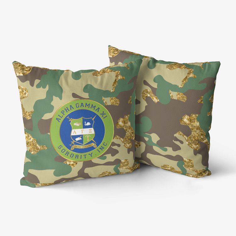 Alpha Gamma Xi Home Goods Premium Hypoallergenic Throw Pillow