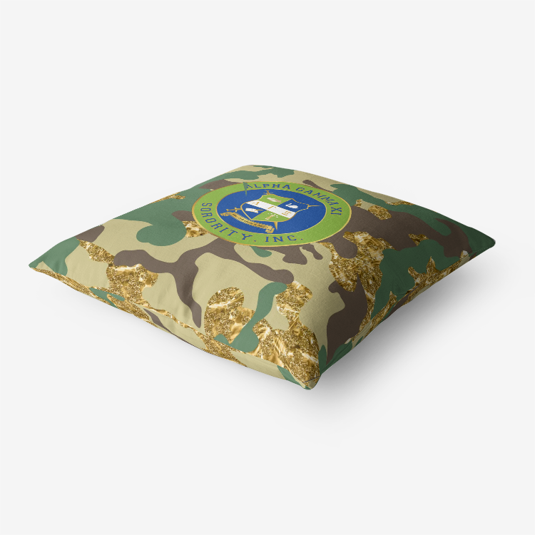 Alpha Gamma Xi Home Goods Premium Hypoallergenic Throw Pillow