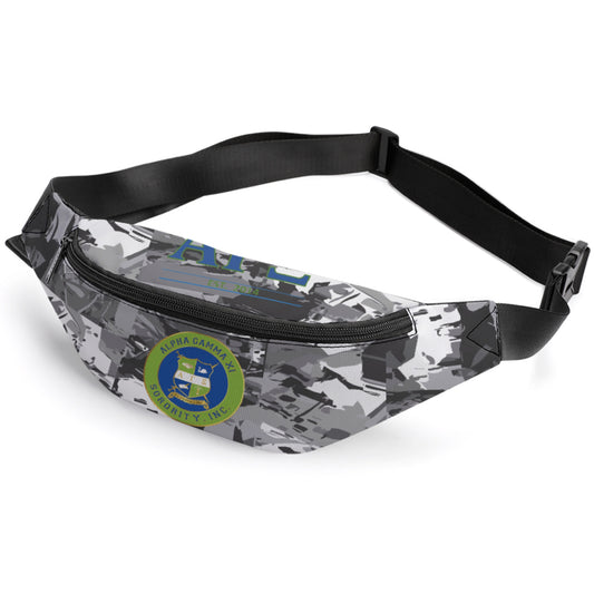 AGXi Grey Camo Fanny Pack