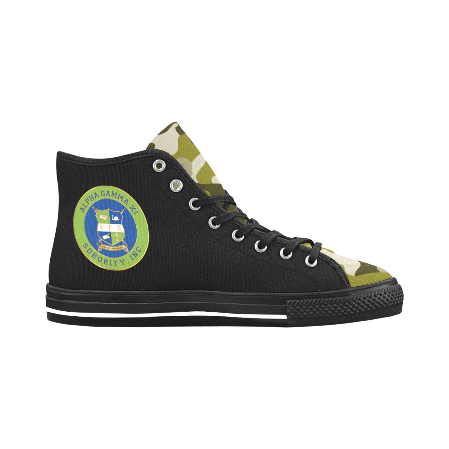 Camouflage Vancouver High Top Canvas Women's Shoes