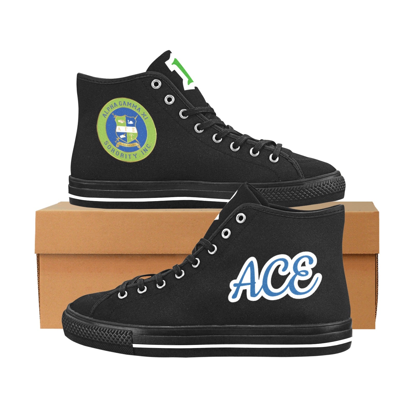 AGXi Crest Canvas Sneakers