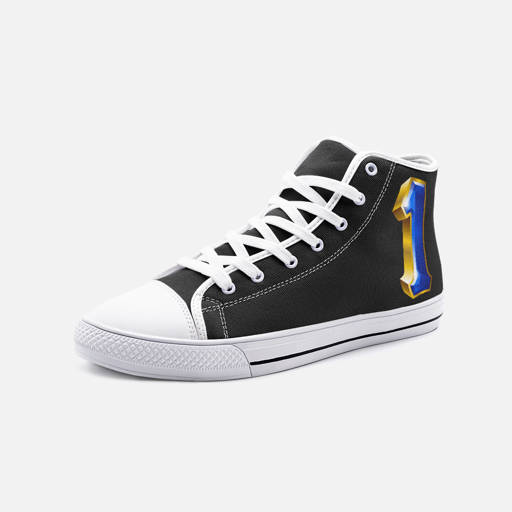 Alpha Gamma Xi Ace Unisex High Top Canvas Shoes