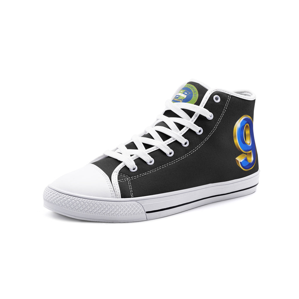 Alpha Gamma Xi Nino (9) Unisex High Top Canvas Shoes
