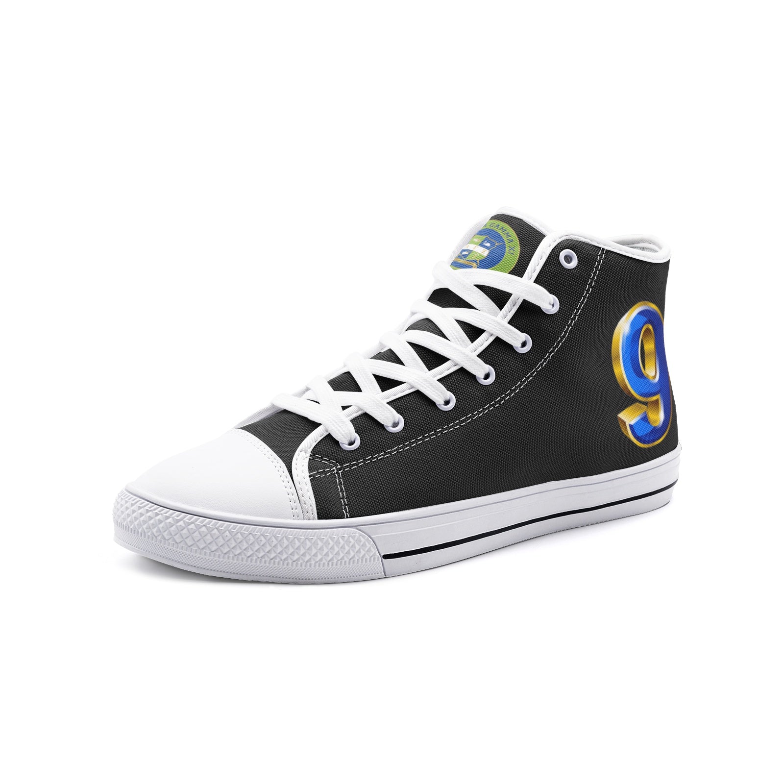 Alpha Gamma Xi Nino (9) Unisex High Top Canvas Shoes