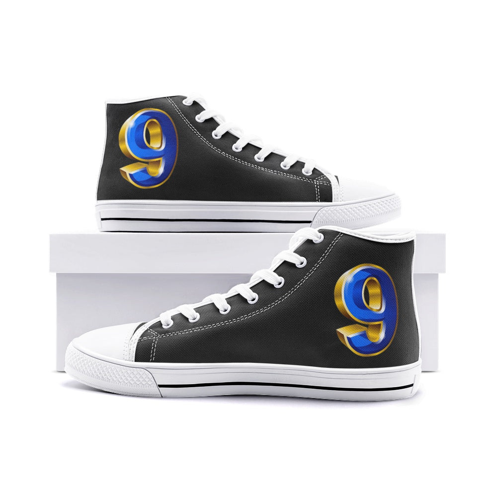 Alpha Gamma Xi Nino (9) Unisex High Top Canvas Shoes
