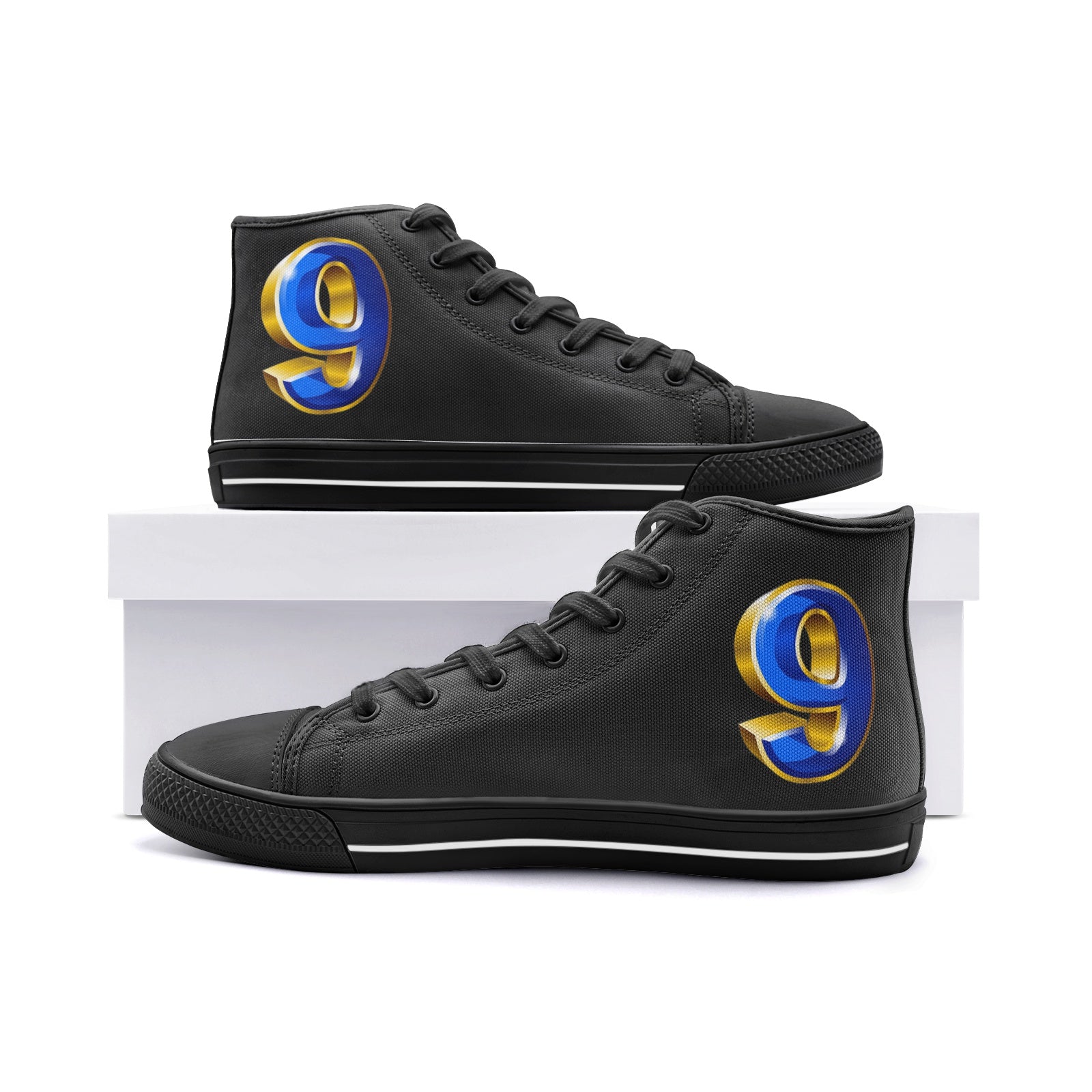 Alpha Gamma Xi Nino (9) Unisex High Top Canvas Shoes