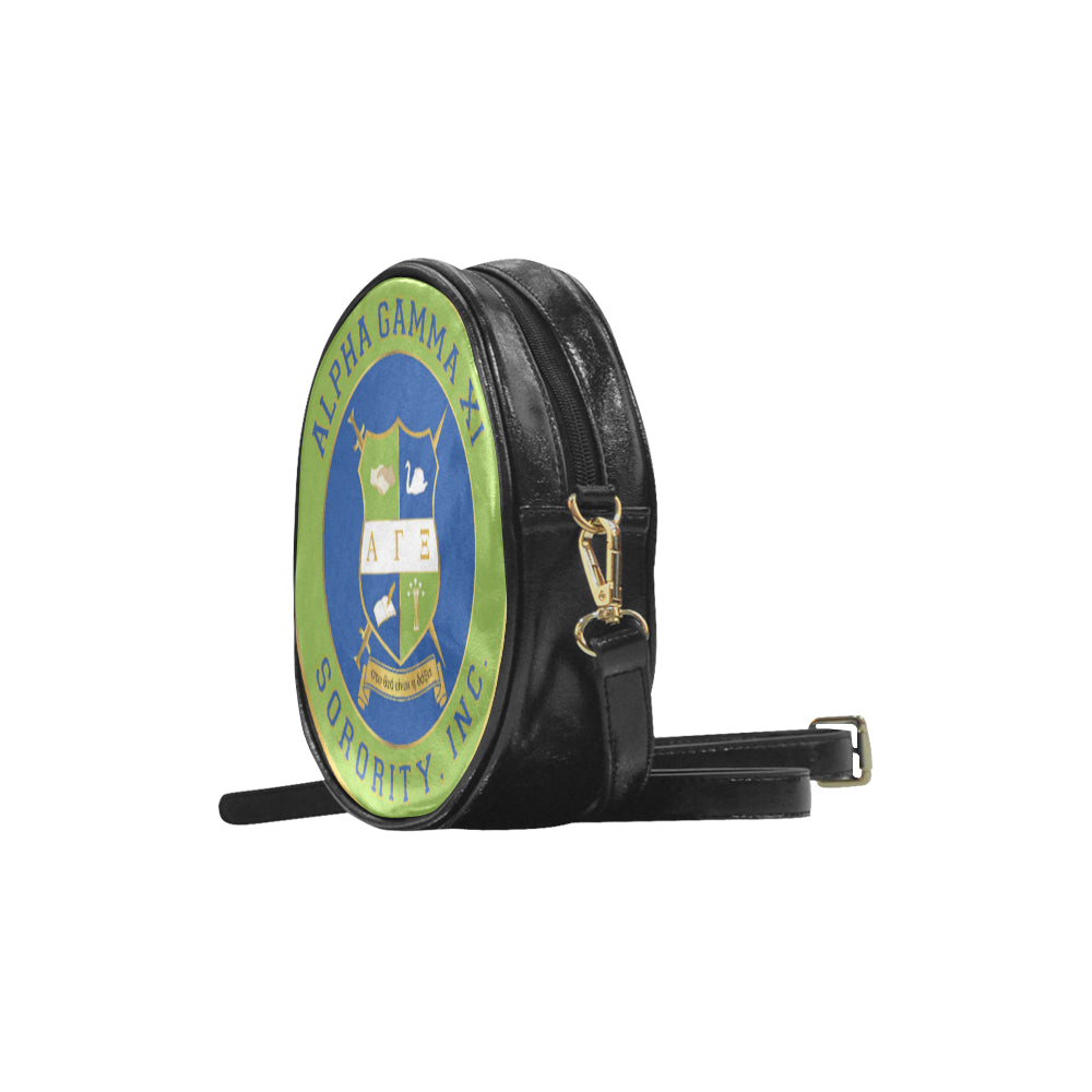 AGXi Crest Crossover Round Sling Bag