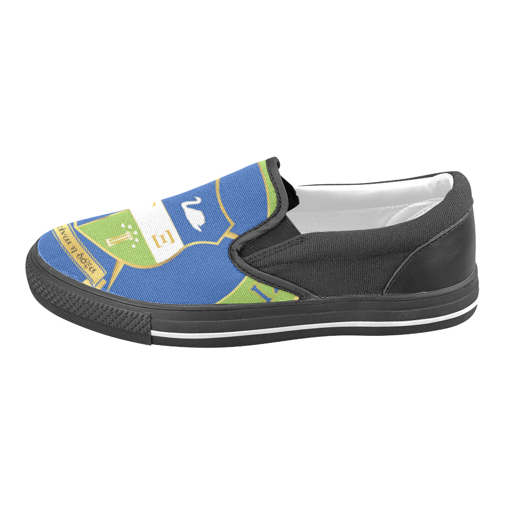 AGXiVector Crest Slip-on Canvas Shoes