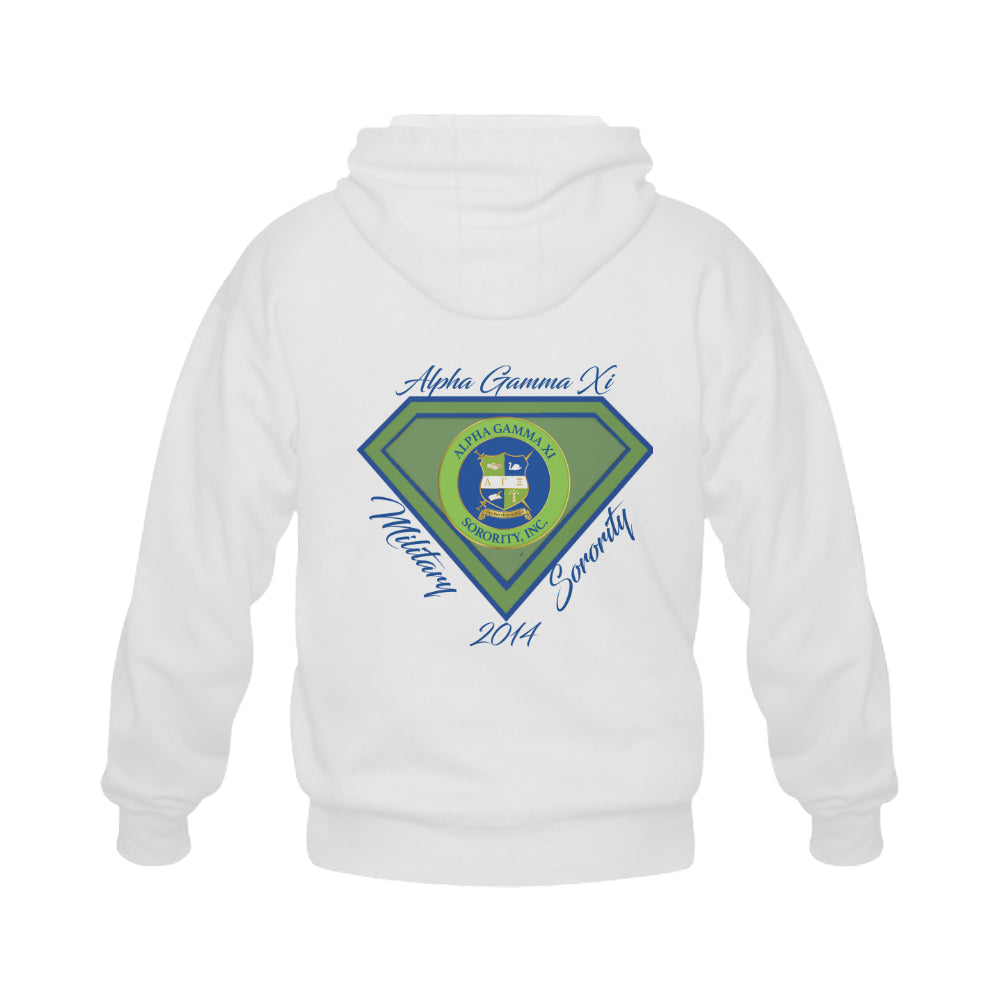 AGXi Diamond Full Zip Hooded Sweatshirt