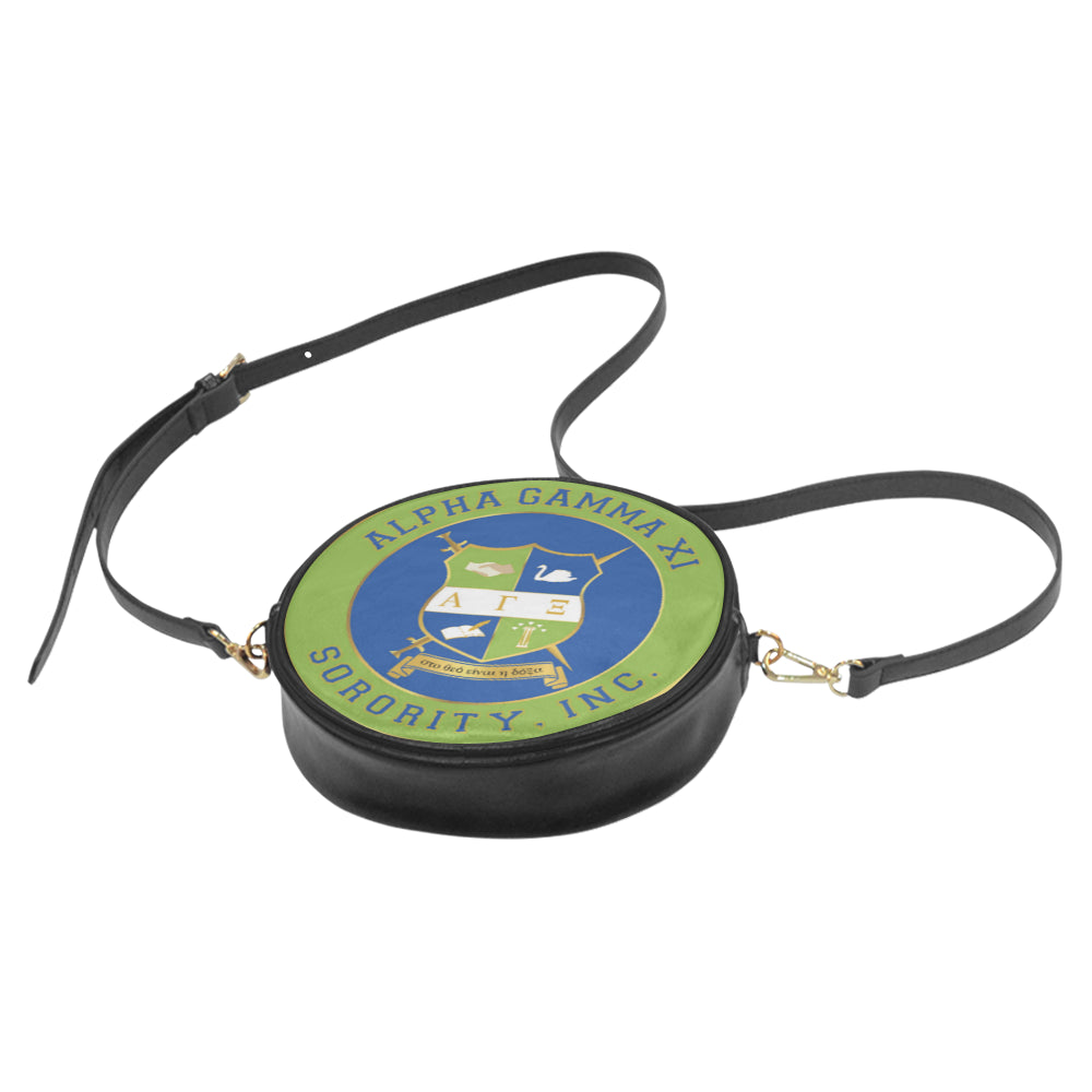 AGXi Crest Crossover Round Sling Bag