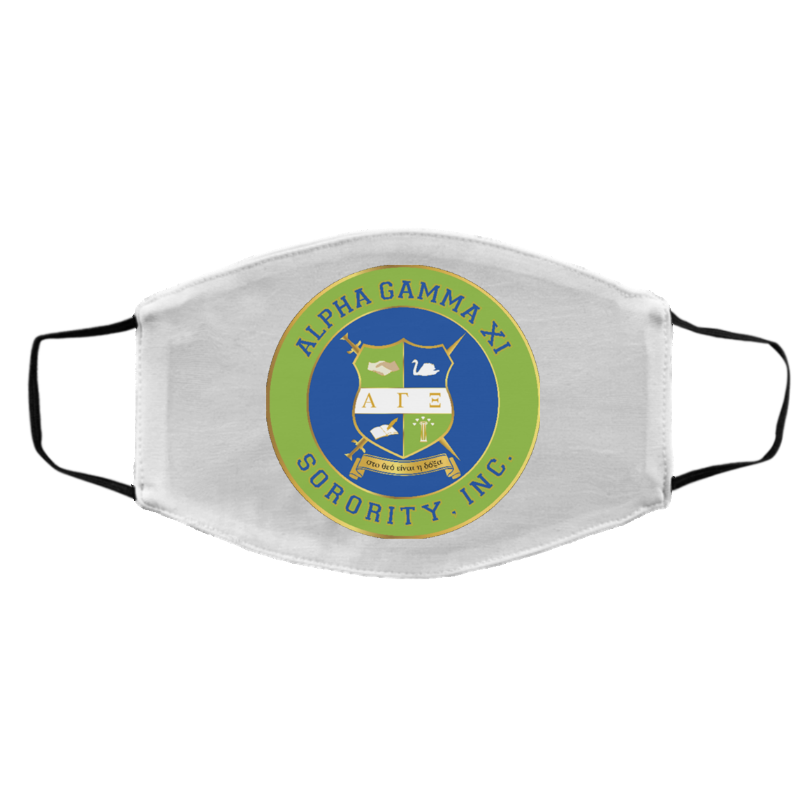 Alpha Gamma Xi Med/Lg Face Mask