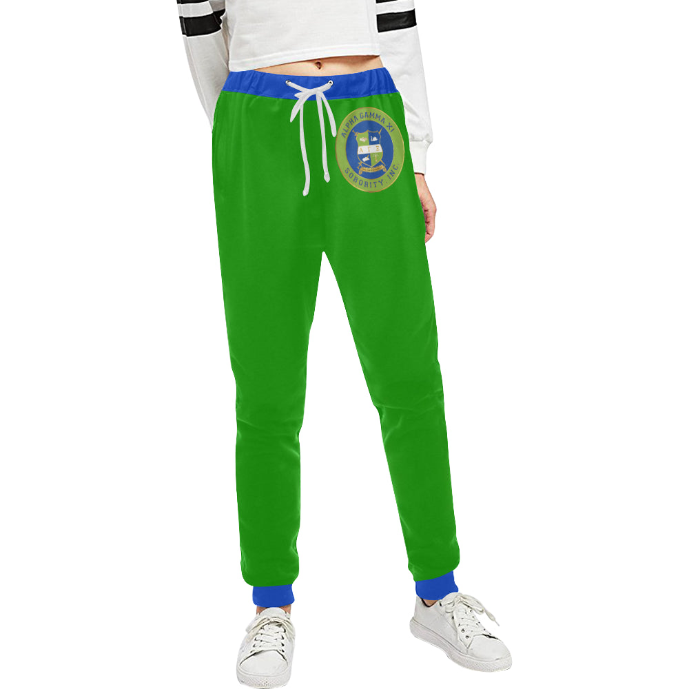 AGXi Crest Green Sweatpants