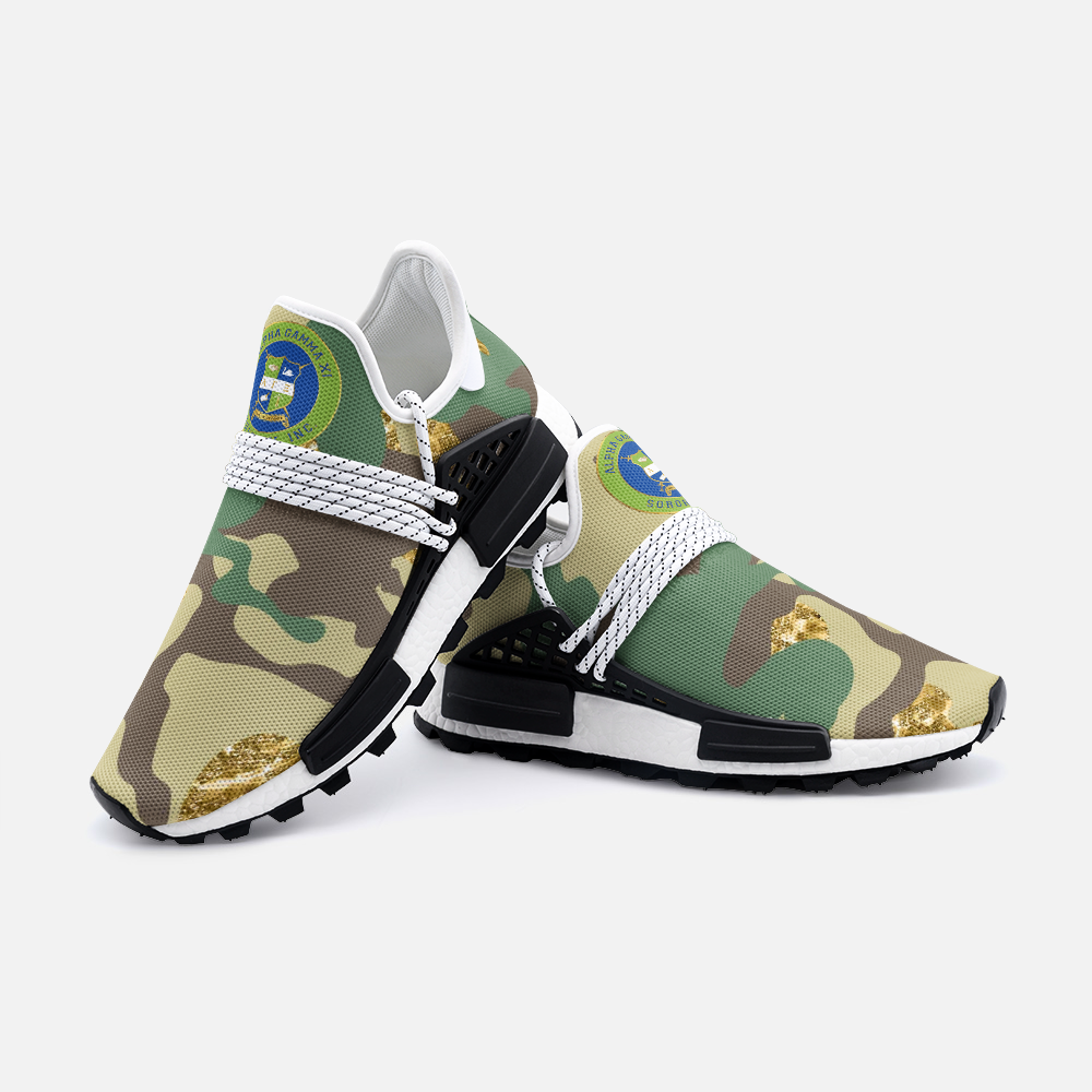Alpha Gamma Xi Gold Camo Lightweight Sneaker