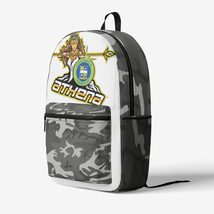 AGXi Retro Athena Print Trendy Backpack